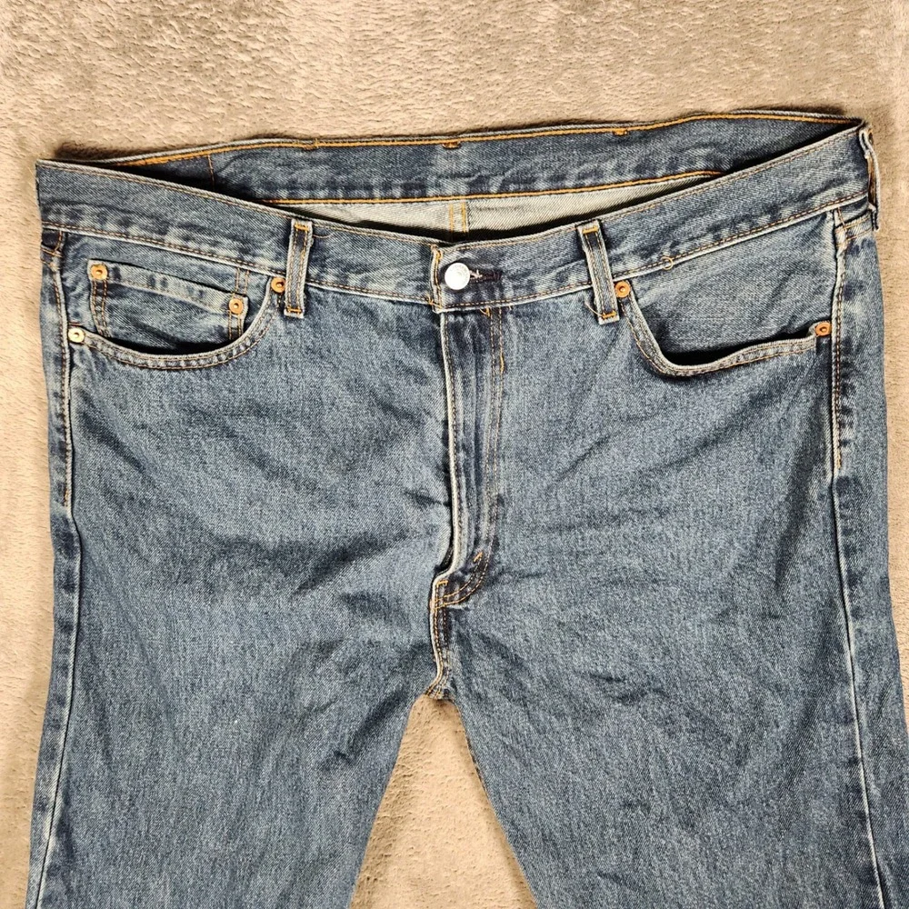 Levi's 505 Regular Fit‎ Jeans Mens 40x30 Blue Excellent Straight Leg 00505-4886